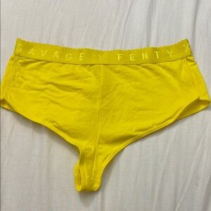 SAVAGE X FENTY COTTON JERSEY HOT SHORT